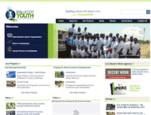 Tablet Screenshot of africayouthskills.org